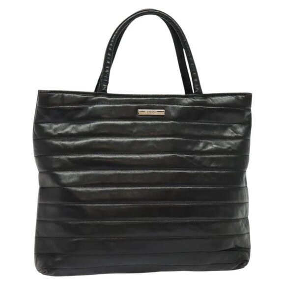 GUCCI Hand Bag Leather Black Auth fm4522 - Picture 13 of 16